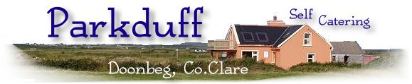 parkduff self catering holiday cottage doonbeg quilty co.clare