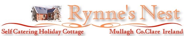 rynne's nest self catering holiday cottage mullagh,near spanish point co.clare